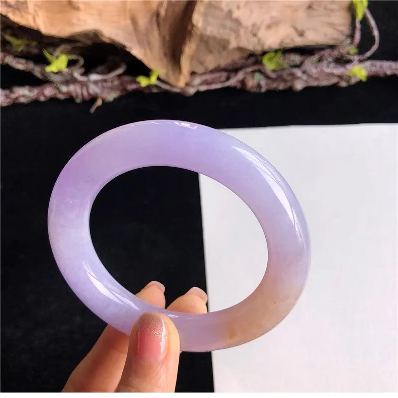 Natural Jade Bangle Jadeite Bangle Internal Diameter 58.3mm 4A71026