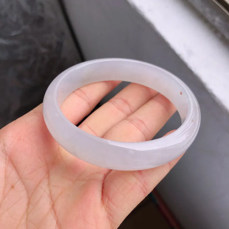 Natural Jade Bangle Jadeite Bangle Internal Diameter 59.7mm NBE056