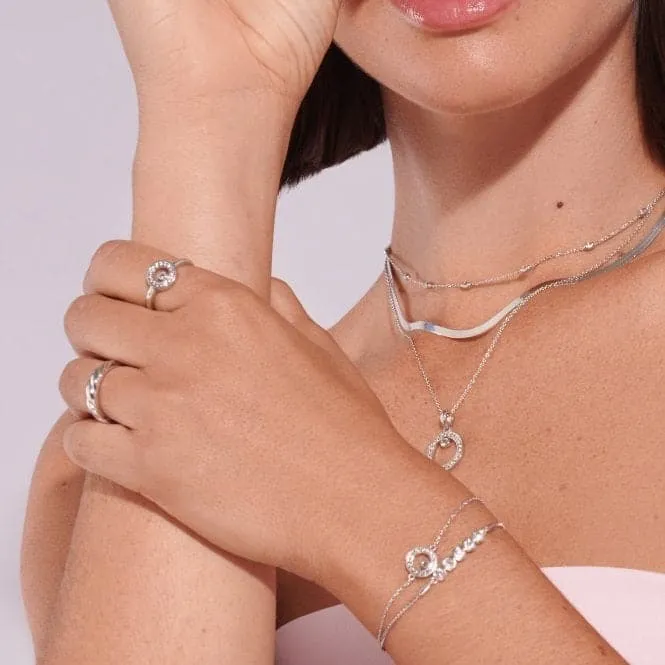 Orbit Sterling Silver Bracelet DL661