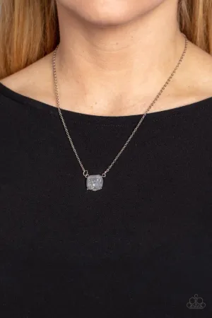Paparazzi Necklace ~ Coral Coasts - Silver