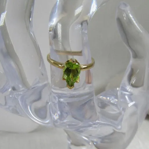 Peridot  Ring for a Woman Size 7