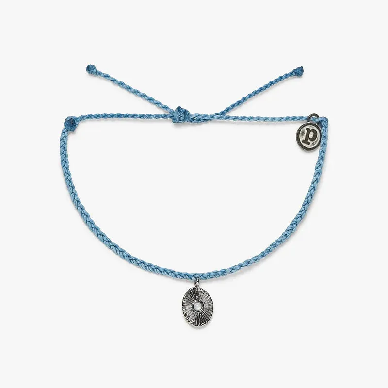 Pura Vida Charm Bracelet - Sky Blue Sun Ray
