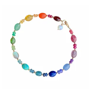 Rainbow Gemstone Bracelet