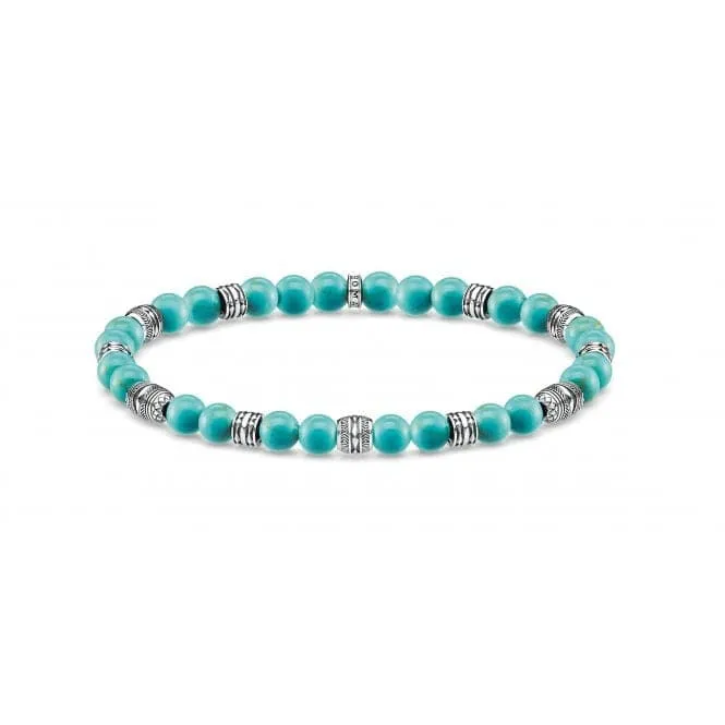 Rebel At Heart Lucky Charm Turquoise Bracelet A1923-878-17