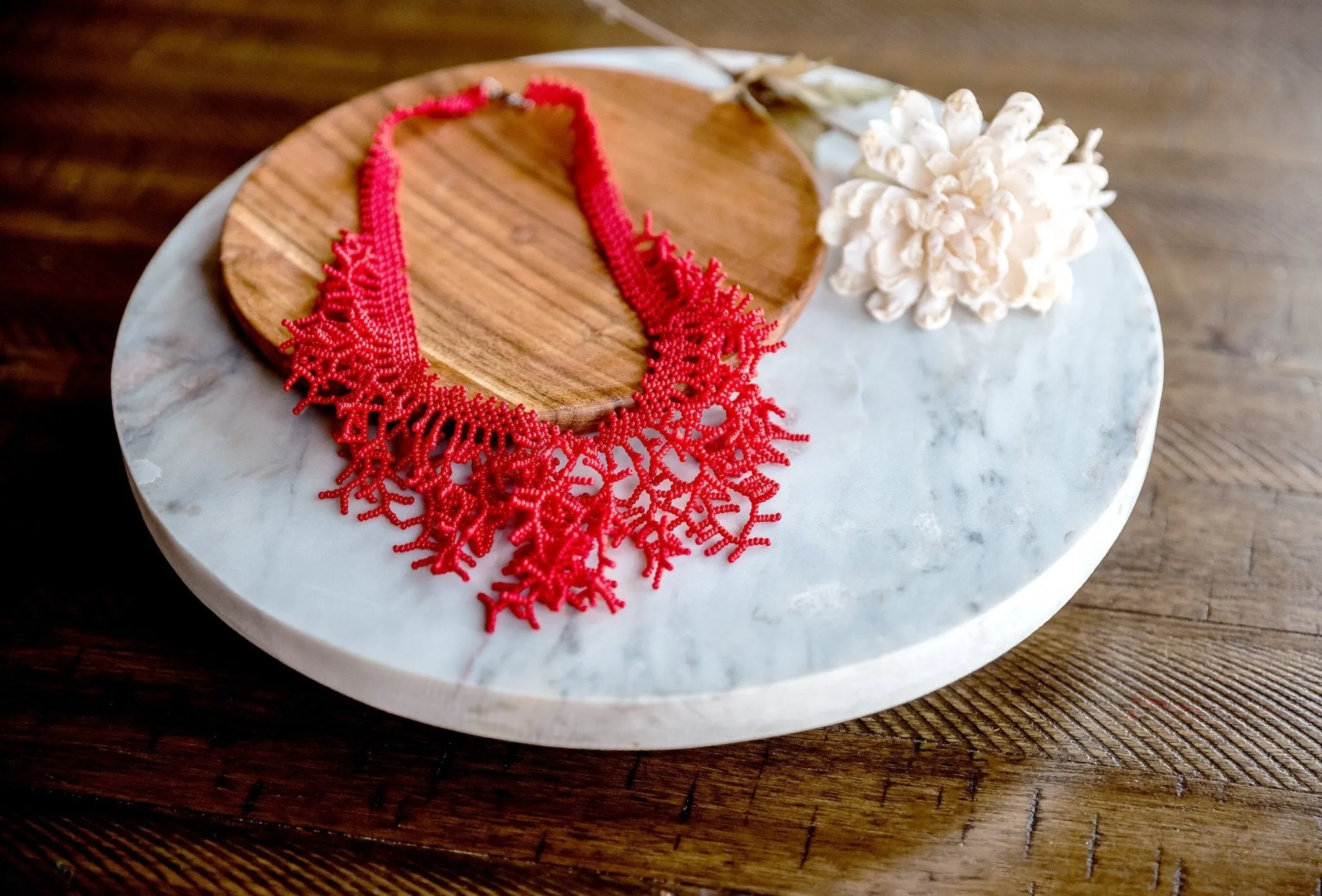 Red Coral Necklace