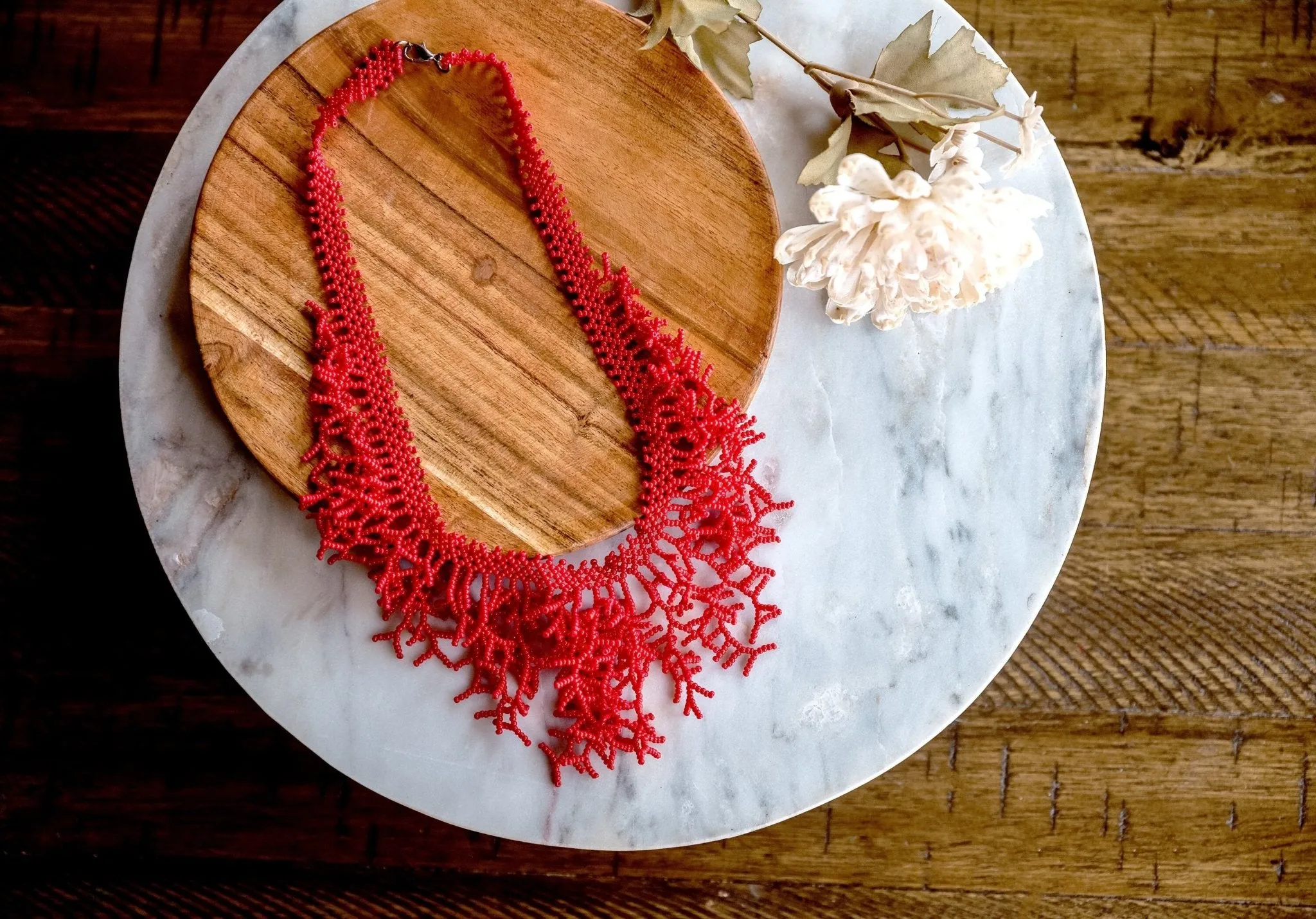 Red Coral Necklace