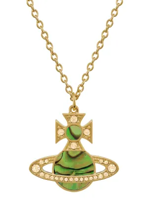 Rina Pendant - Gold/Peach/Peridot - 630203FV-02R898