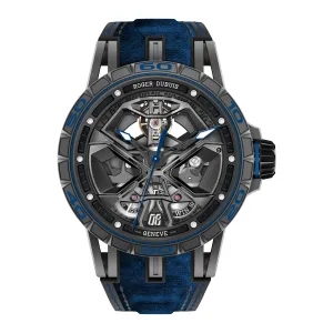 Roger Dubuis Excalibur Spider Huracán Black DLC Titanium Watch