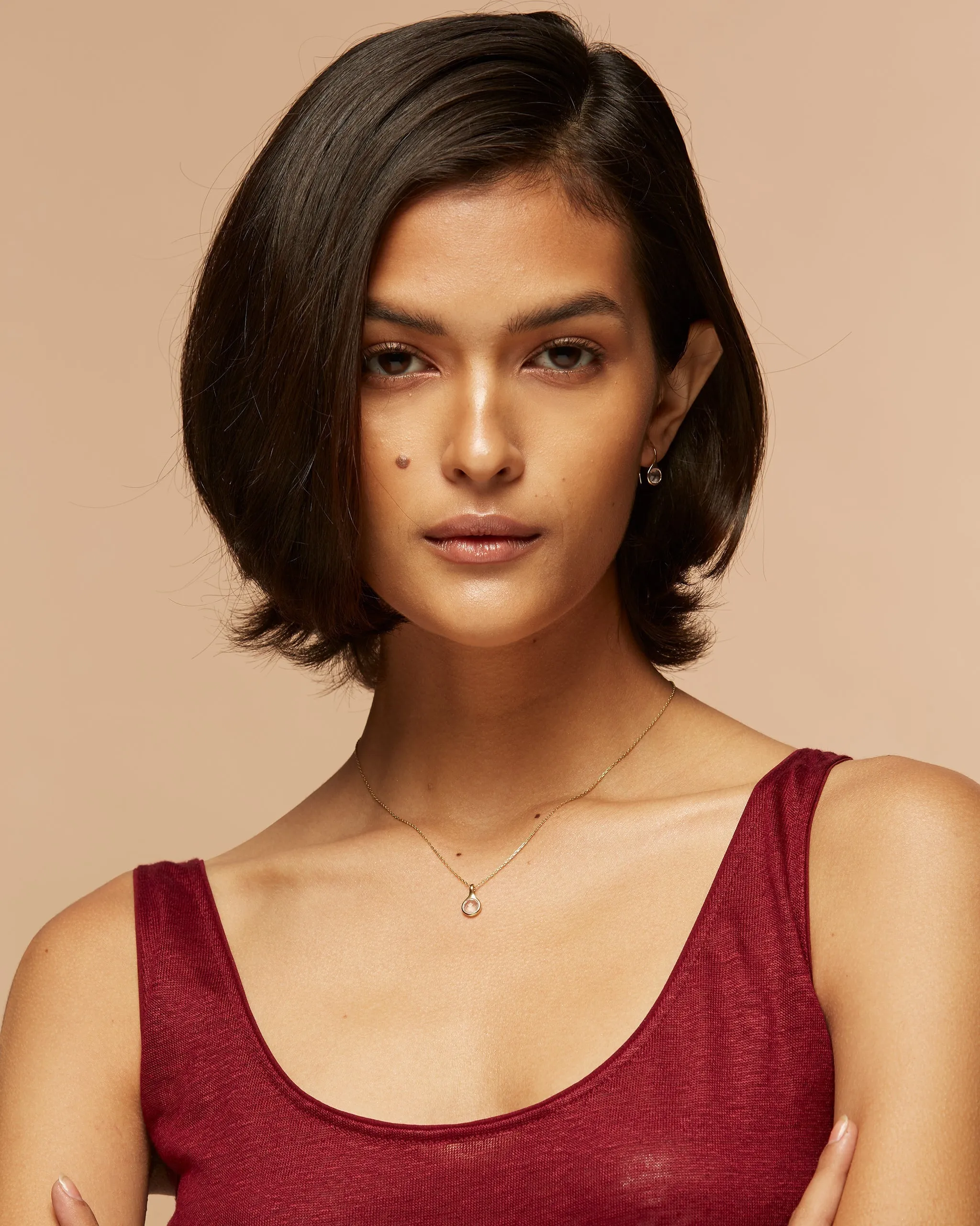 Rose Quartz Necklace - Sigrid