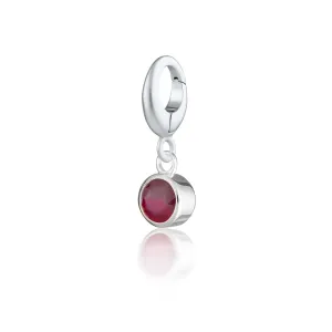 Ruby Charm - July Birthstone