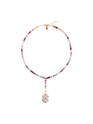 Sangria Drop Necklace