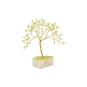 Serenity Gem Stone Tree - Peridot