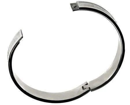 Stainless Steel Serenity Bangle Bracelet