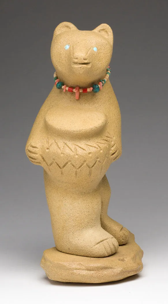 Standing Bear Makes Offerings