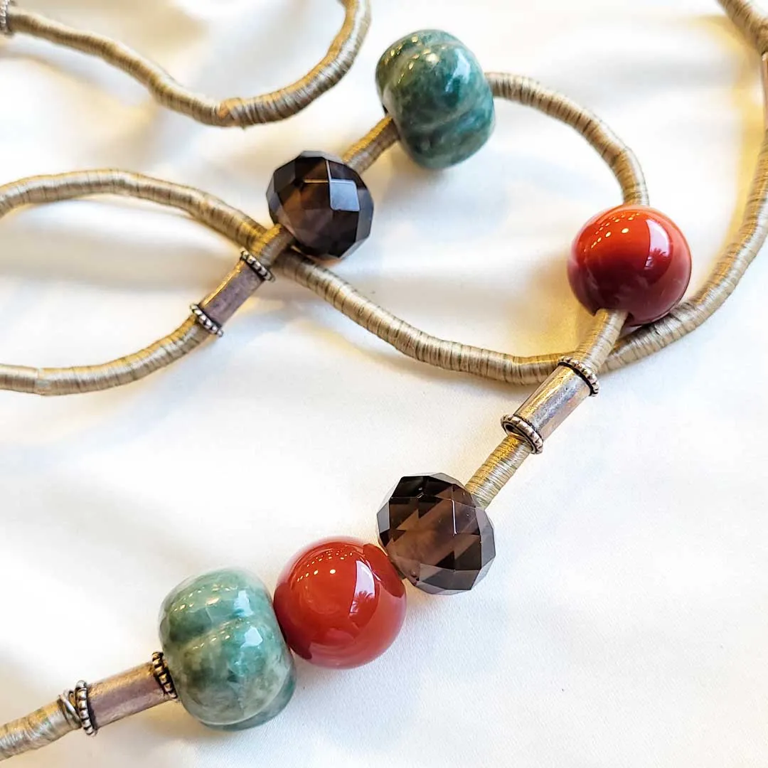 Statement Necklace with Tassel