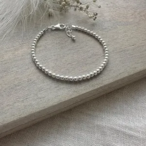 Sterling Silver Bracelet, Dainty Silver Jewellery