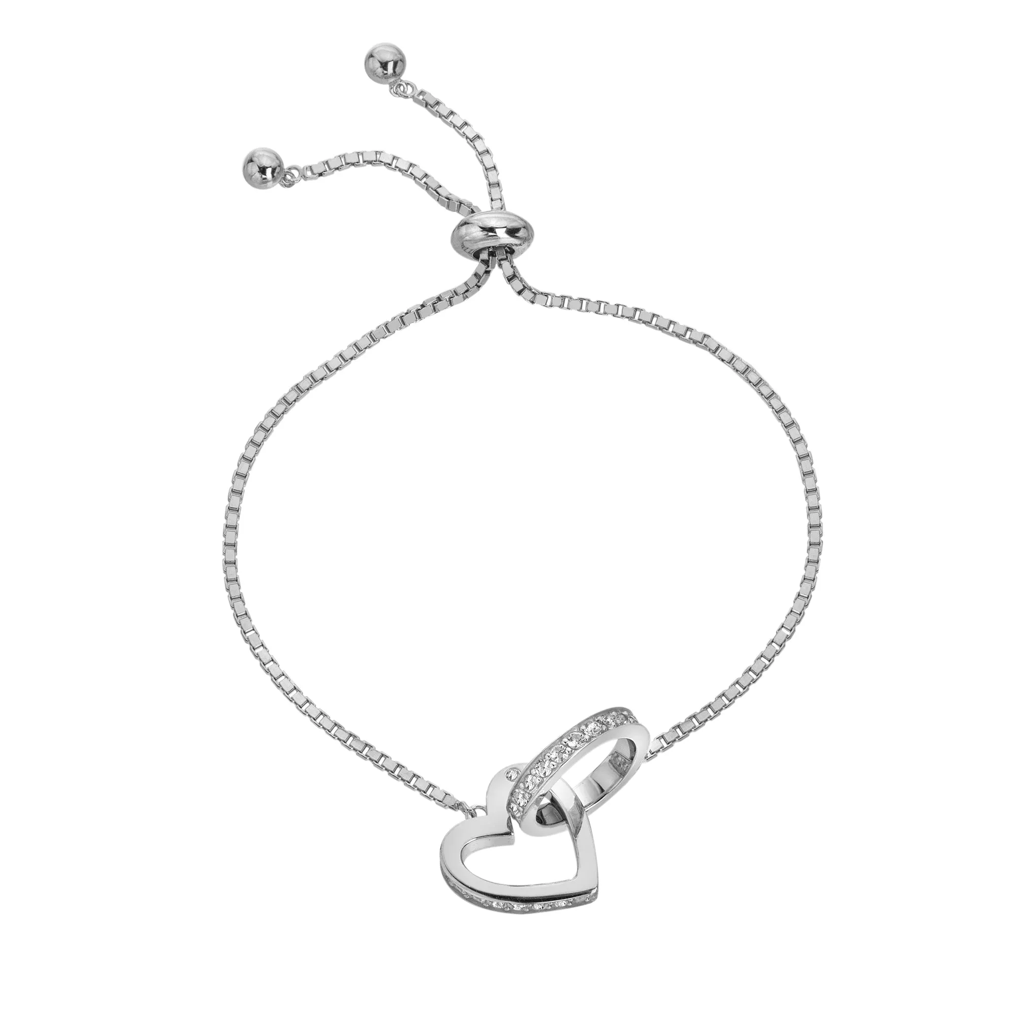 Sterling Silver Devotion Bracelet DL672
