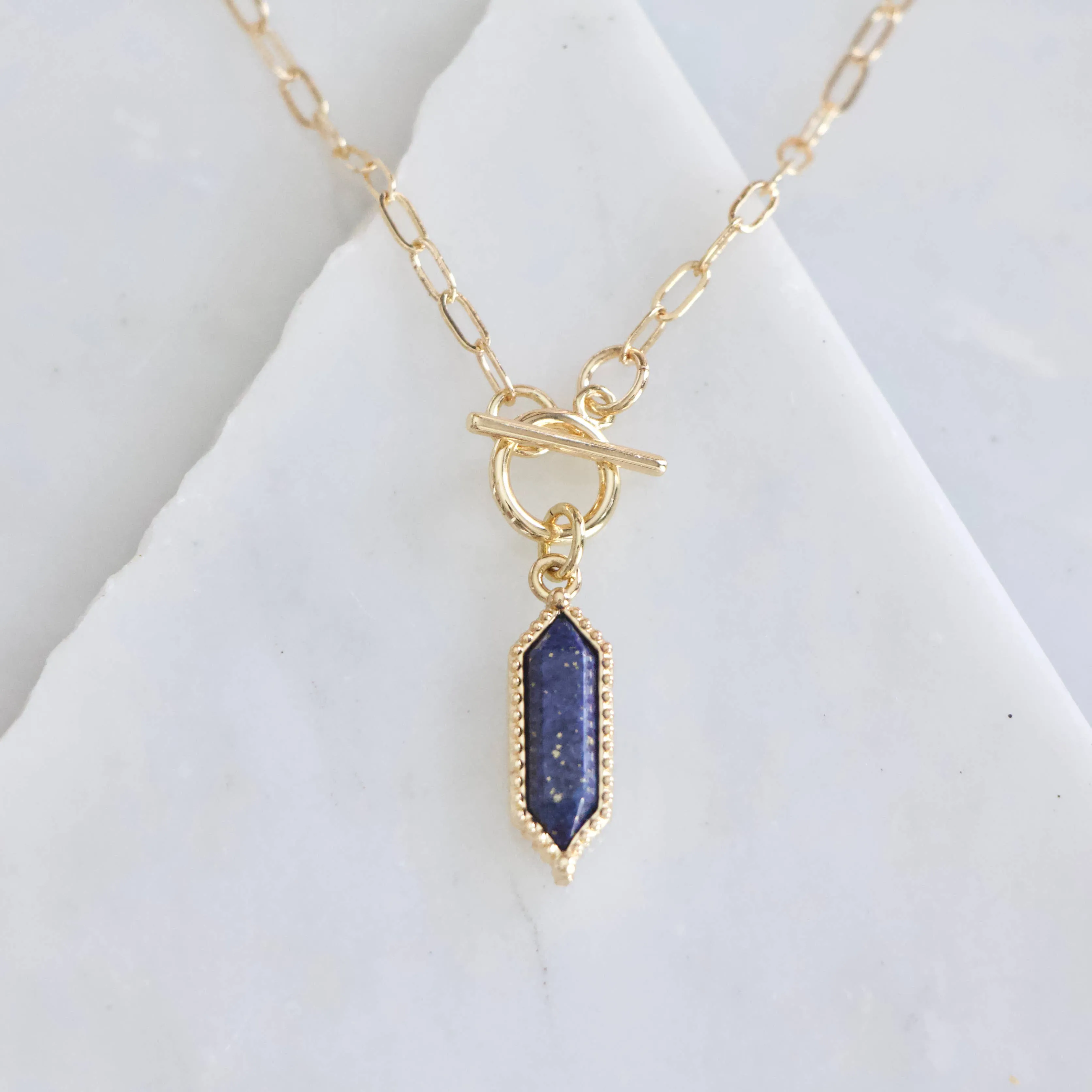 Stone Toggle Necklace