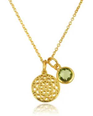 Talisman Gem Necklace Peridot
