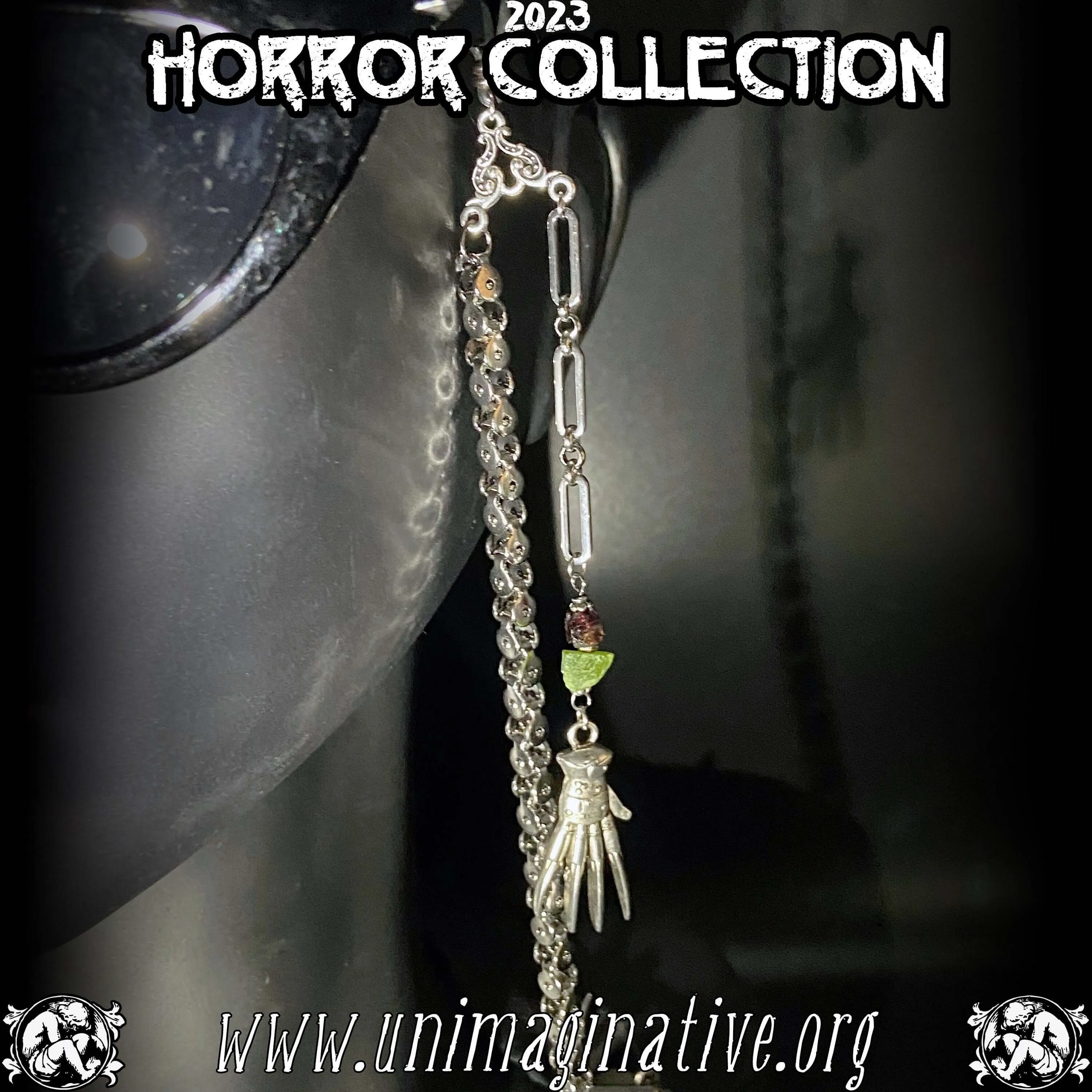 The Krueger and Vorhees eyeglass chain