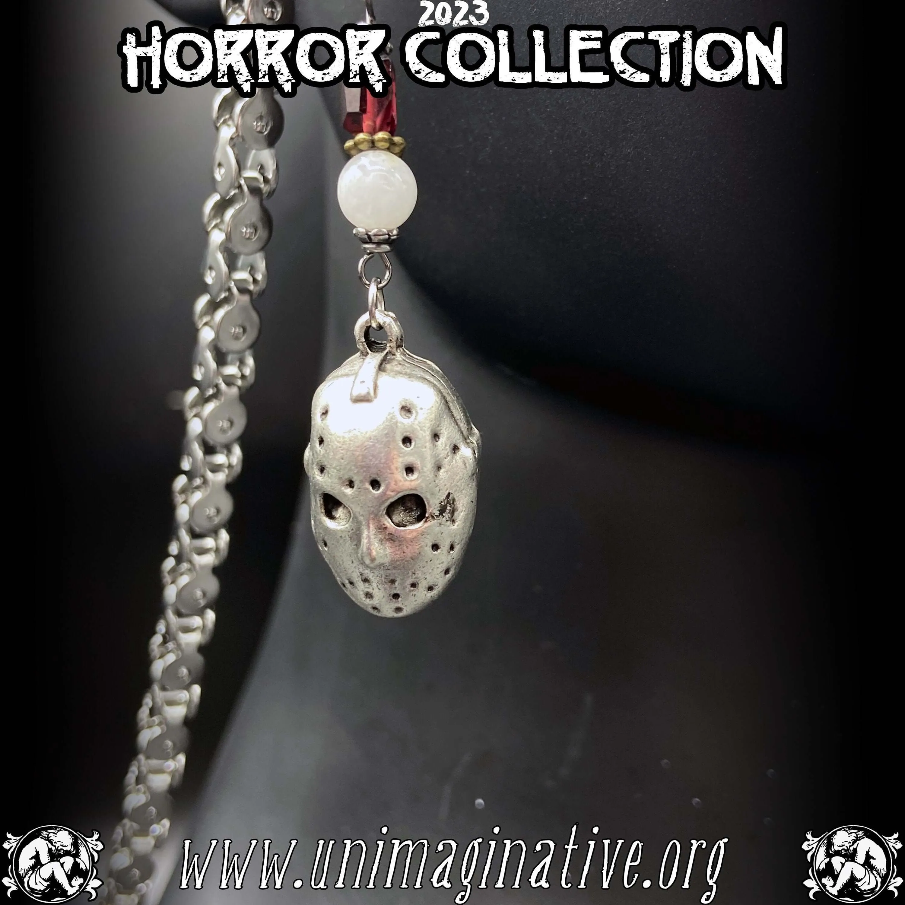 The Krueger and Vorhees eyeglass chain