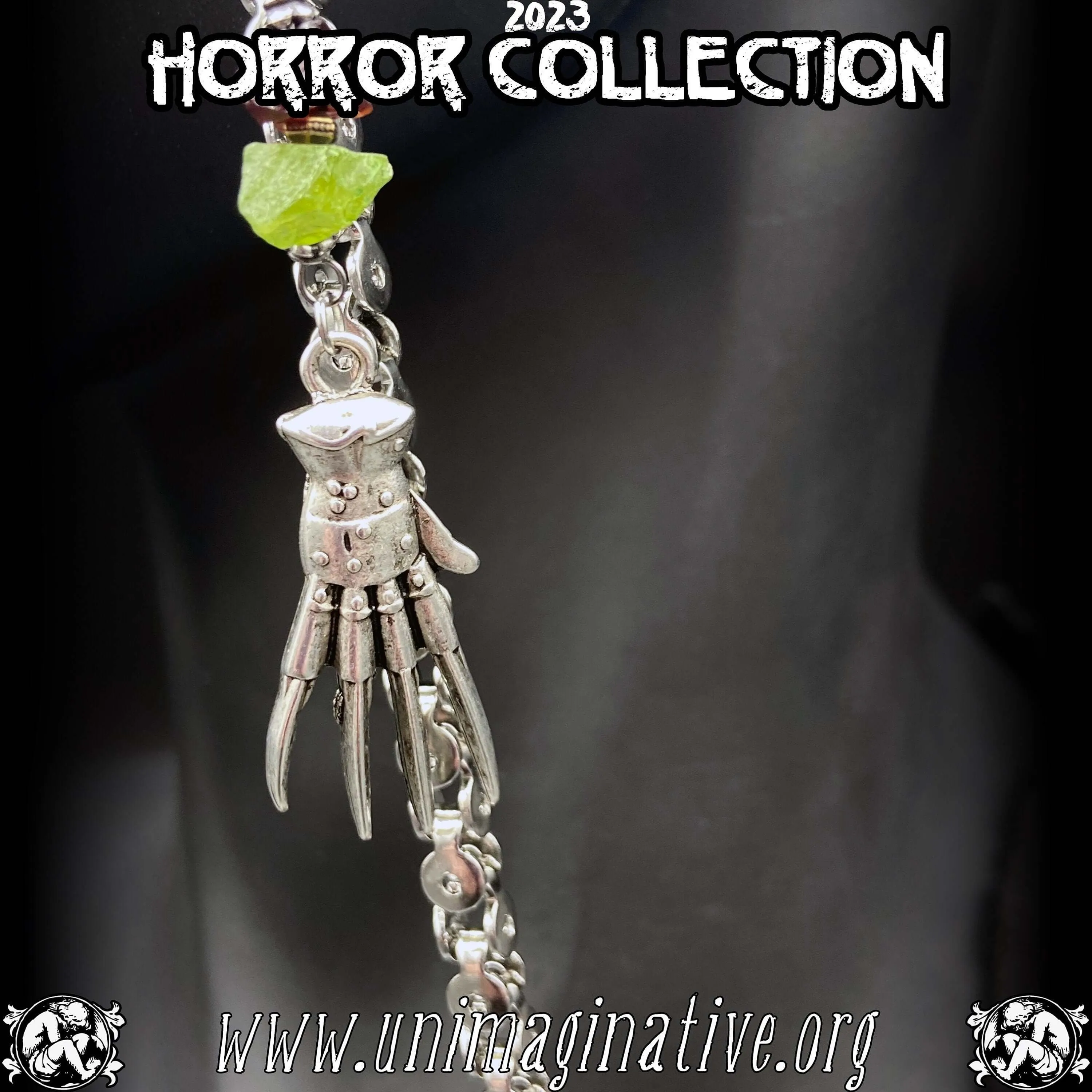 The Krueger and Vorhees eyeglass chain