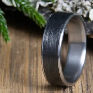 Titanium and Carbon Fiber Ring