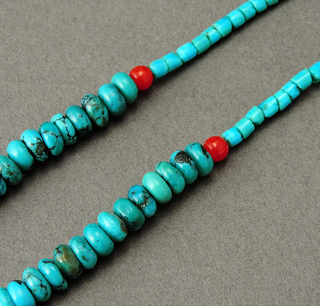 Turquoise Corn Maiden Pendant Necklace