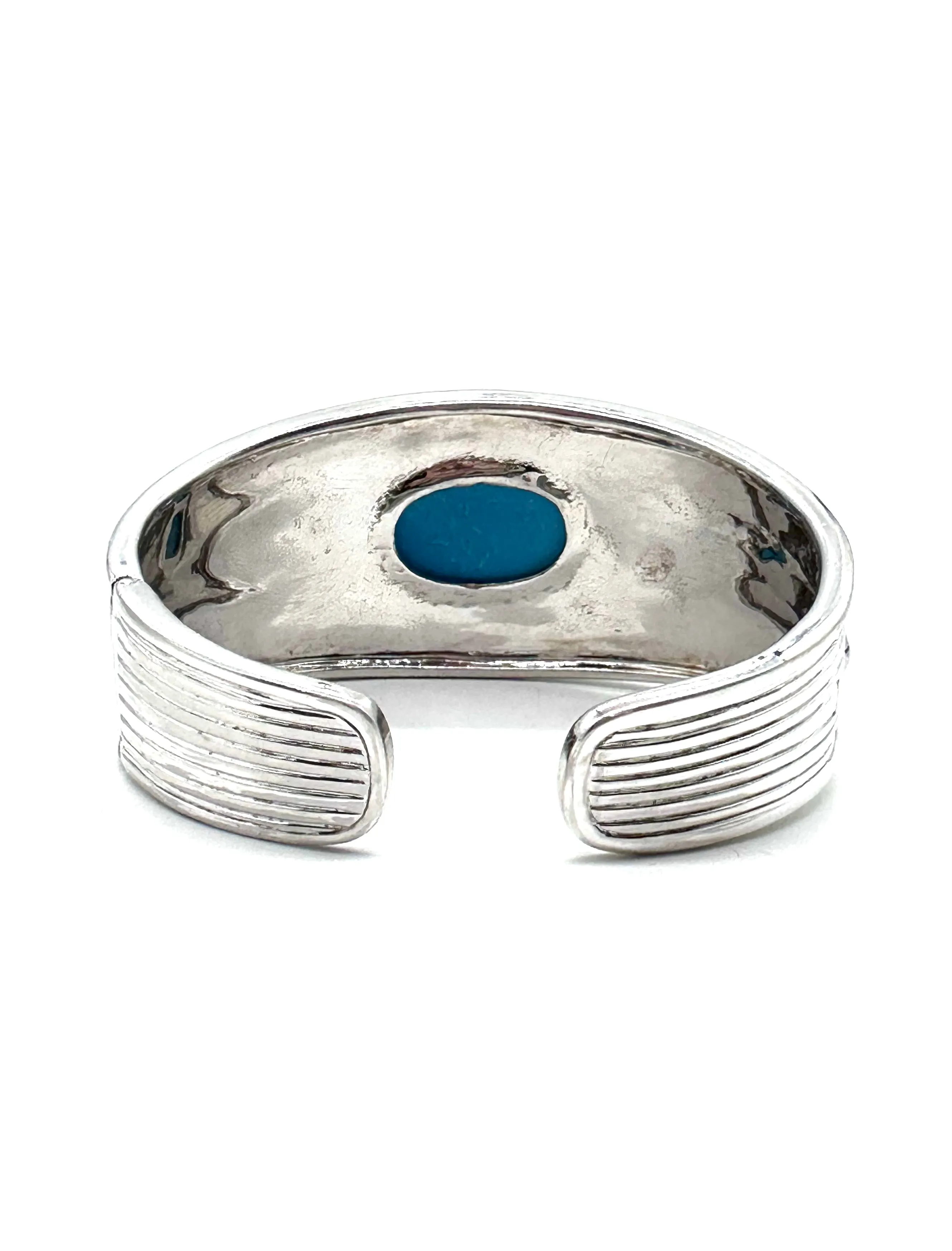 Turquoise sterling silver Cuff bracelet