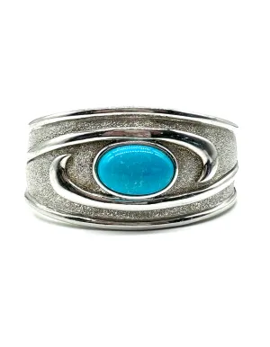 Turquoise sterling silver Cuff bracelet