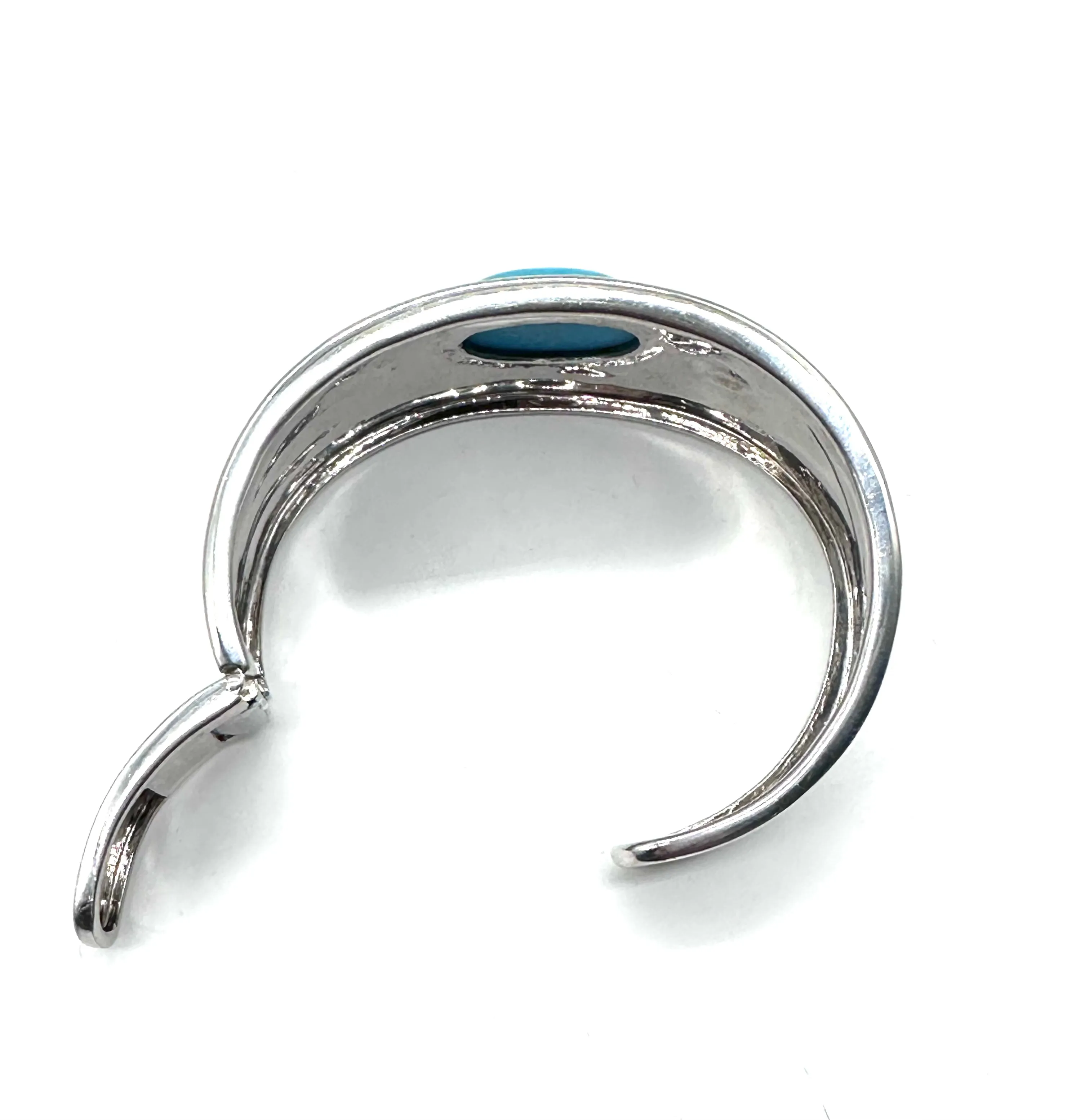 Turquoise sterling silver Cuff bracelet
