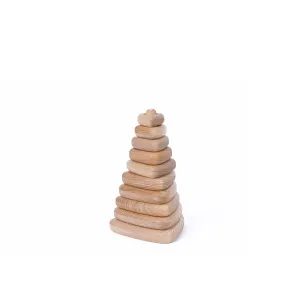 Wooden pyramid TRIANGLE mini