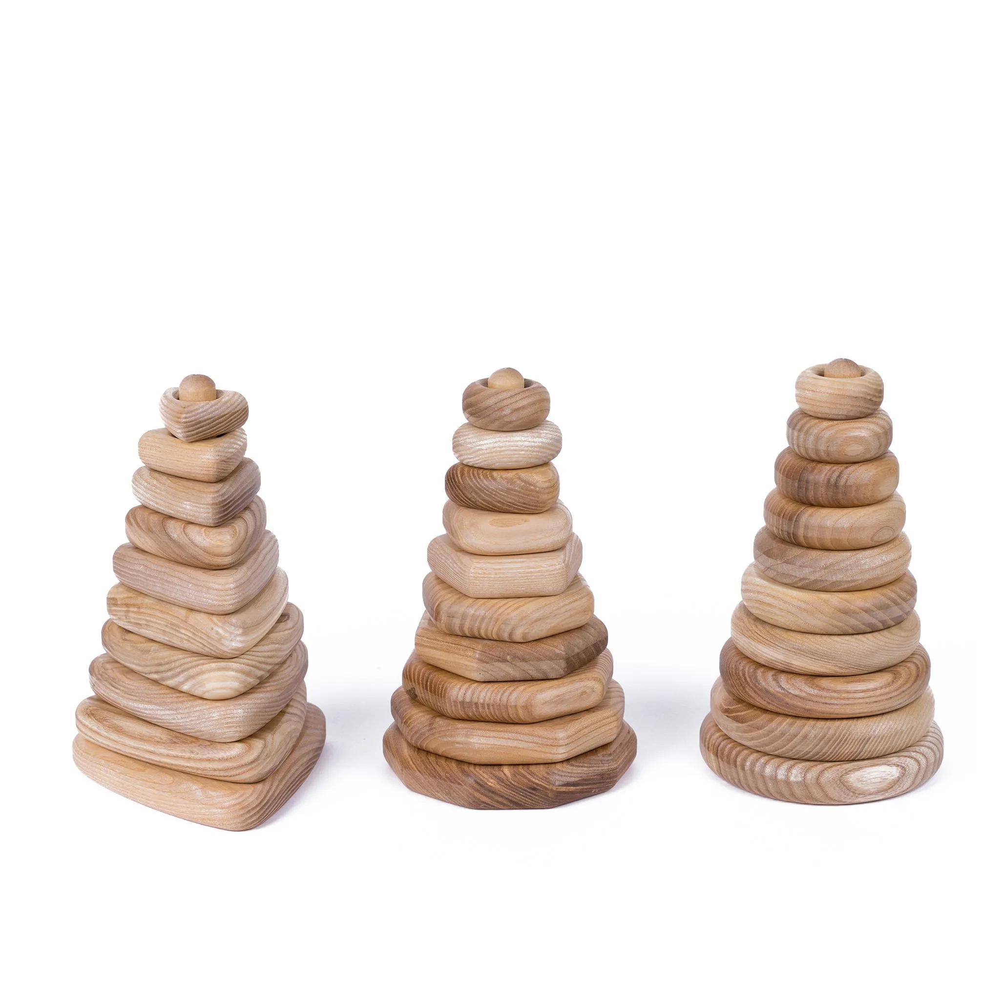 Wooden pyramid TRIANGLE mini